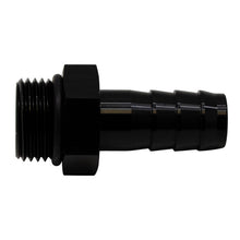 Load image into Gallery viewer, DeatschWerks 8AN ORB Male to 1/2in Male Triple Barb Fitting (Incl O-Ring) - Anodized Matte Black - DTX Performance