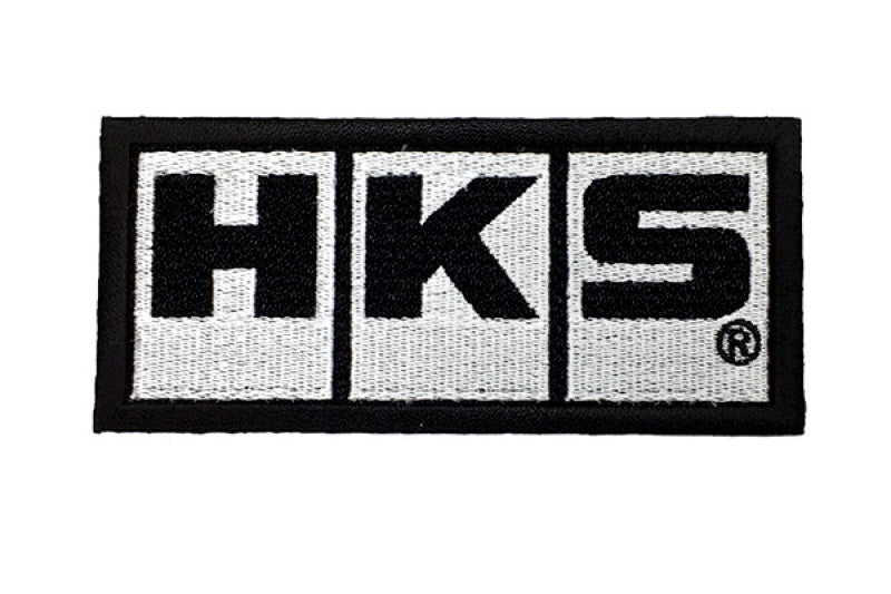 HKS PATCH HKS W105 WHITE - DTX Performance