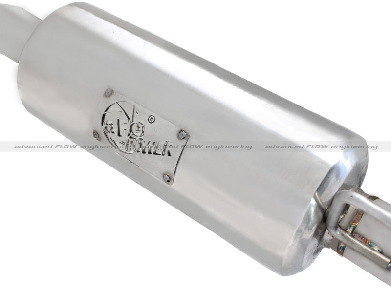 aFe Takeda Exhaust Cat-Back 304 Stainless Steel 11-14 Nissan Juke L4 1.6L (t) Polished Tip - DTX Performance