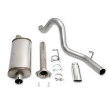 Load image into Gallery viewer, JBA 04-06 Jeep Wrangler LJ 2.4L/4.0L 304SS Single Rear Exit Cat-Back Exhaust - DTX Performance