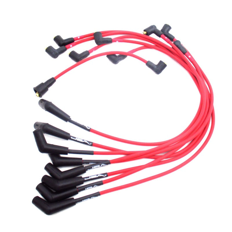 JBA Ford 289/302/351 Ignition Wires - Red - DTX Performance