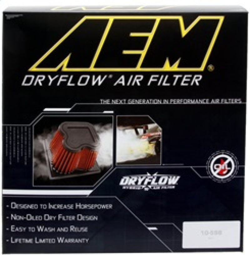 AEM 10 Dodge Ram 2500/3500 6.7L L6 DSL 11in L x 9.75in W x 6.5in H Replacement DryFlow Air Filter - DTX Performance