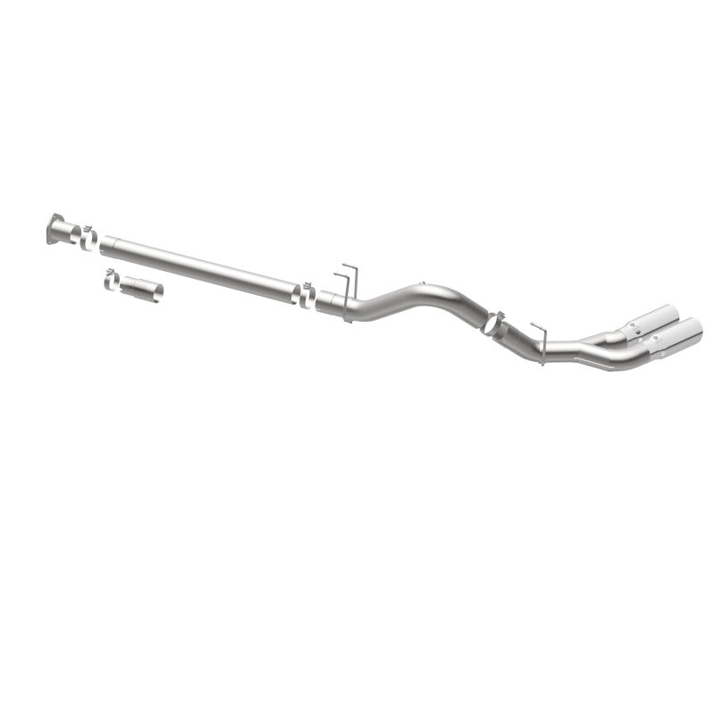 MagnaFlow 08-17 Ford F-250/F-350/F-450 4.6L/6.7 DPF-Back SS 4in Dual Single Passenger Side Rear Exit - DTX Performance