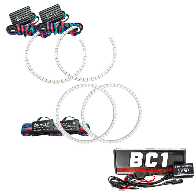 Oracle Nissan Armada 08-15 Halo Kit - ColorSHIFT w/ Simple Controller - DTX Performance