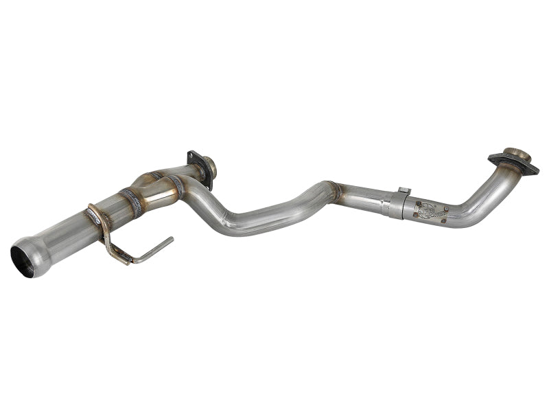 aFe POWER Twisted Steel Y-Pipe 2-1/4in 409 SS Exhaust System 2018 Jeep Wrangler (JL) V6-3.6L - DTX Performance