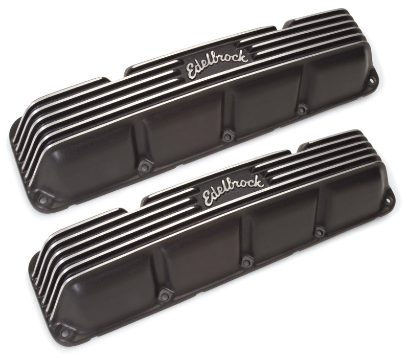 Edelbrock Valve Cover Classic Series AMC/Jeep 1967-91 290-401 CI V8 Black - DTX Performance