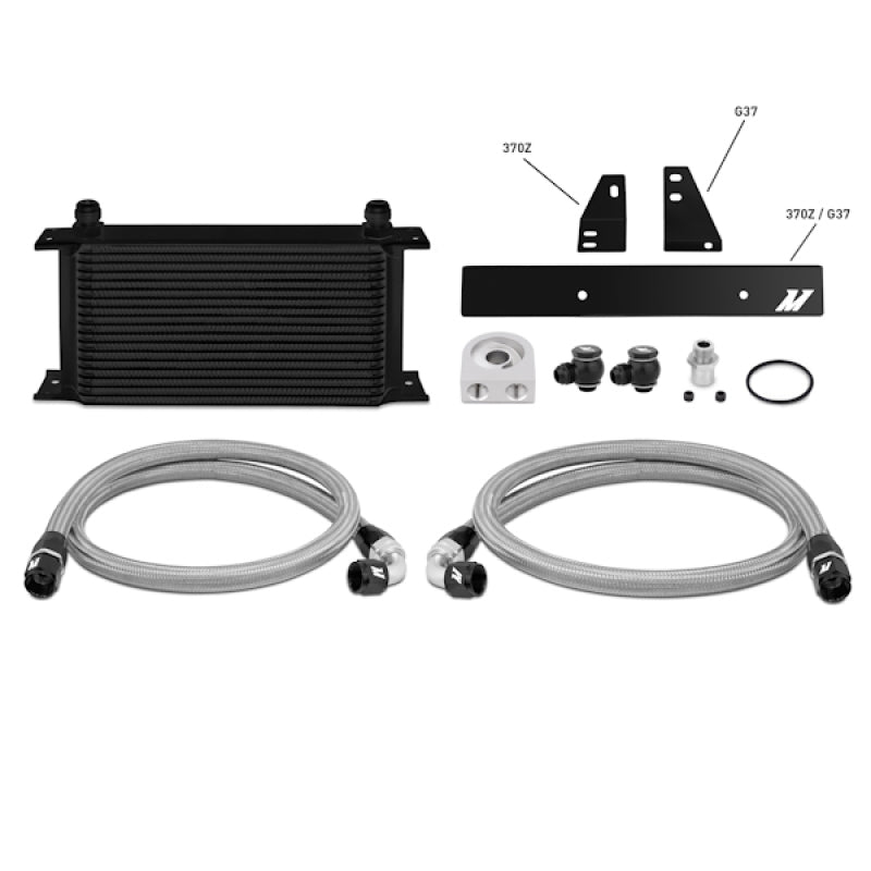 Mishimoto 09+ Nissan 370Z / 08+ Infiniti G37 (Coupe Only) Oil Cooler Kit - DTX Performance