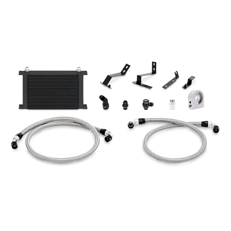 Mishimoto 2016+ Chevy Camaro Oil Cooler Kit - Black - DTX Performance