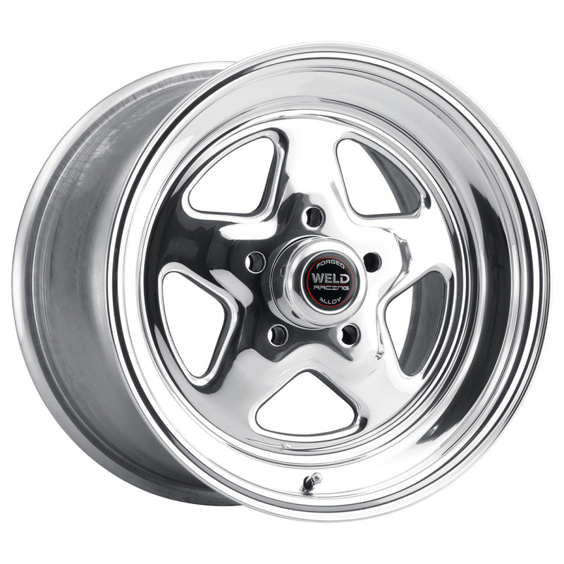 Weld ProStar 15x10 / 5x4.5 BP / 5.5in. BS Polished Wheel - Non-Beadlock - DTX Performance