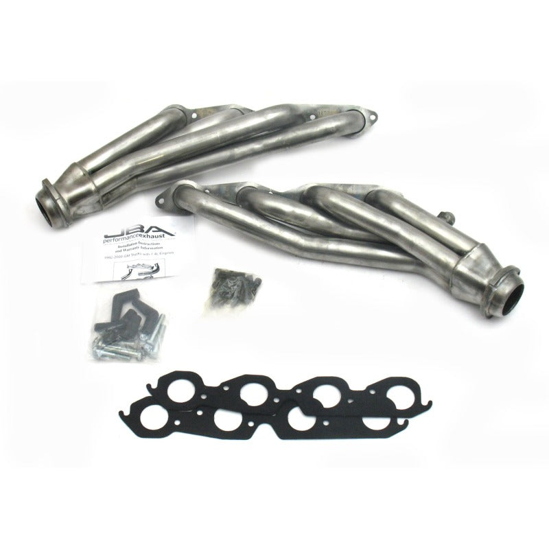 JBA 96-00 GM Truck 7.4L Voretc w/o A.I.R. Injection 1-3/4in Primary Raw 409SS Cat4Ward Header - DTX Performance