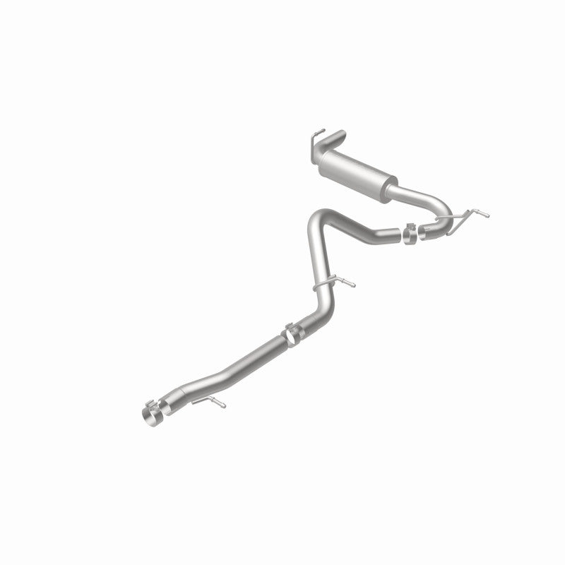 MagnaFlow 12-14 Jeep Wrangler 3.6L Single Straight Rear P/S Exit Stainless C/b Perf Exhaust-Comp - DTX Performance