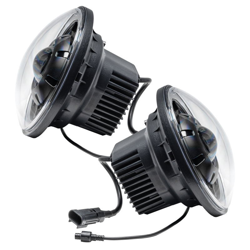 Oracle Oculus 7in Bi-LED Projector Headlights for Jeep Wrangler JK - 6000K - DTX Performance