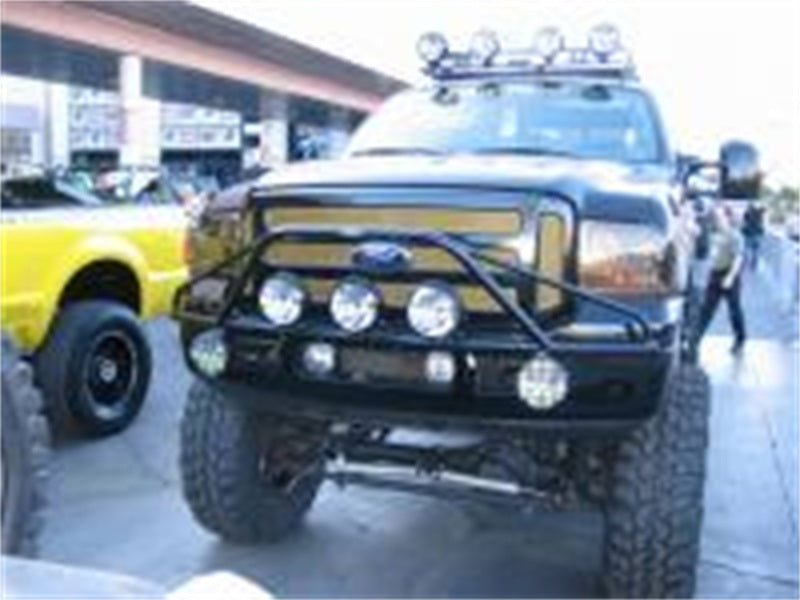 N-Fab Pre-Runner Light Bar 99-07 Ford F250/F350 Super Duty/Excursion - Tex. Black - DTX Performance