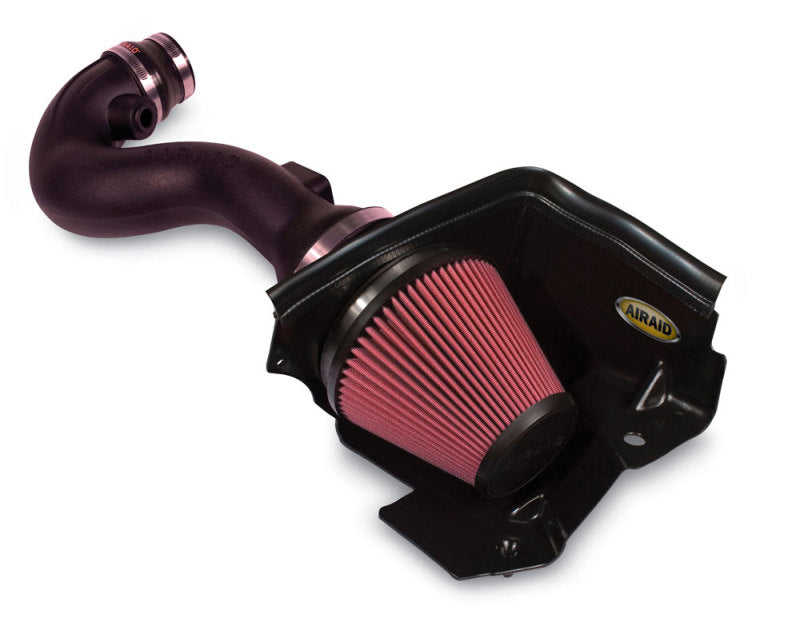 Airaid 2010 Ford Mustang 4.0L MXP Intake System w/ Tube (Oiled / Red Media) - DTX Performance