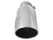 Load image into Gallery viewer, aFe Diesel Exhaust Tip Bolt On Polished 4in Inlet x 6in Outlet x 15in Long - DTX Performance