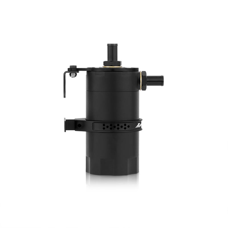 Mishimoto Universal Baffled Oil Catch Can - Black - DTX Performance