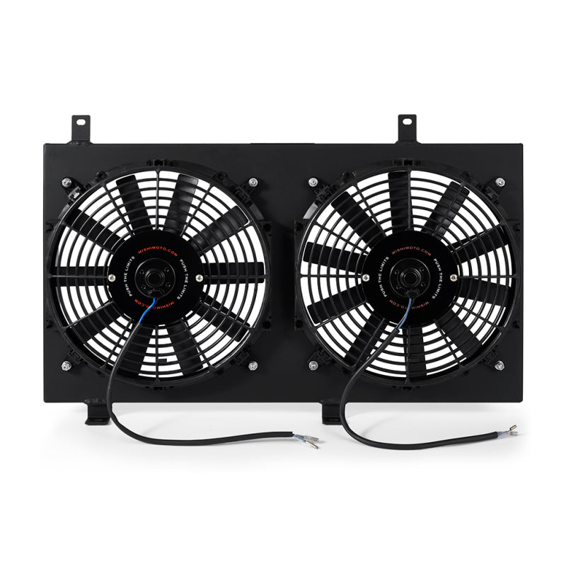 Mishimoto 04-08 Mazda RX8 Aluminum Fan Shroud Black - DTX Performance