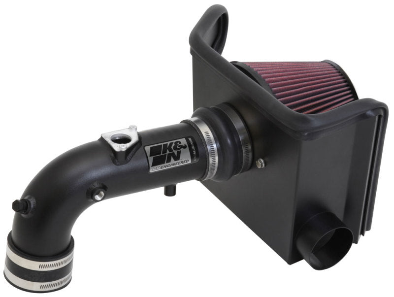 K&N 12-13 Toyota Camry 2.5L Black Typhoon Cold-Air Intake - DTX Performance