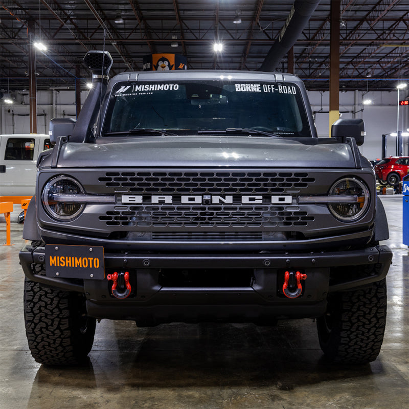 Mishimoto 2021+ Ford Bronco Modular Bumper License Plate Relocation - DTX Performance