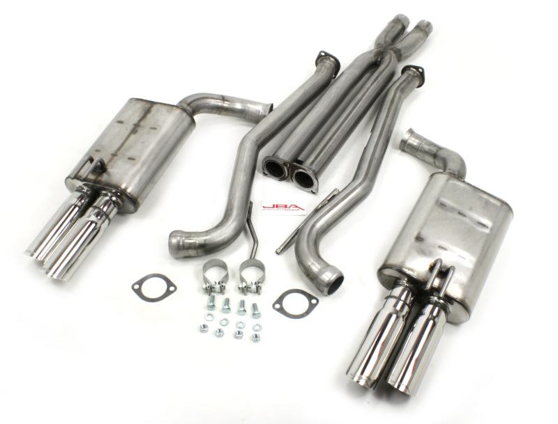 JBA 14-17 Chevrolet SS 6.2L 409SS Quad Rear Cat-Back Exhaust - DTX Performance