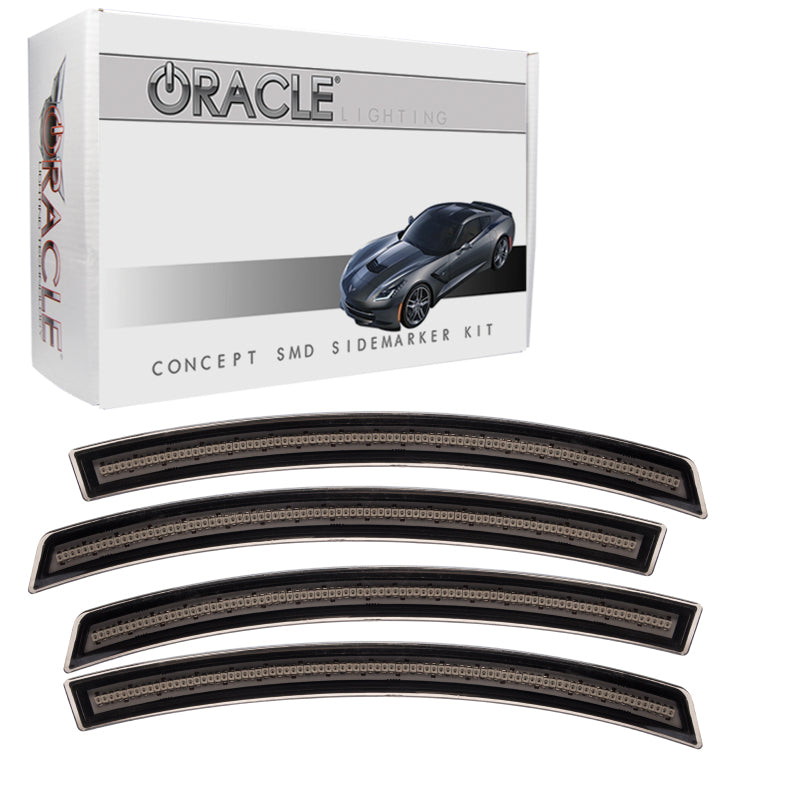 Oracle Chevrolet Corvette C7 Concept Sidemarker Set - Tinted - No Paint - DTX Performance