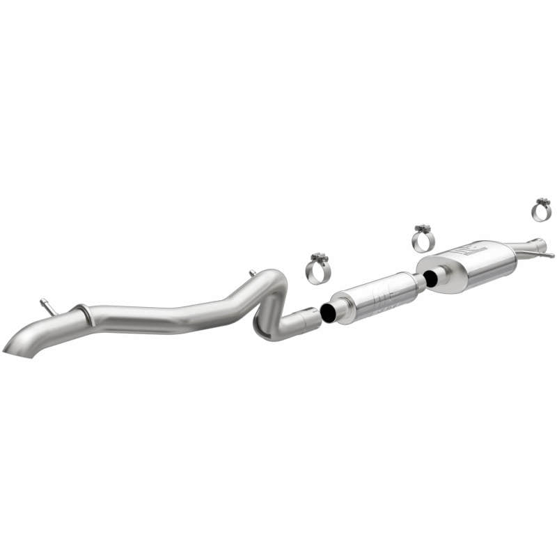 MagnaFlow 12-18 Jeep Wrangler 2.5in Overland Series Cat-Back Exhaust - DTX Performance