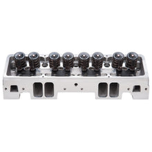 Load image into Gallery viewer, Edelbrock Cylinder Head Victor Jr SBC 23 Deg 220cc Complete for Solid Roller Cam - DTX Performance