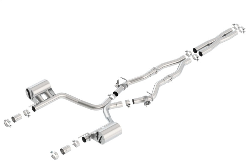 Borla 16-17 Dodge Challenger R/T 5.7L MT/AT ATAK Catback Exhaust (w/MDS Valves ONLY) - DTX Performance