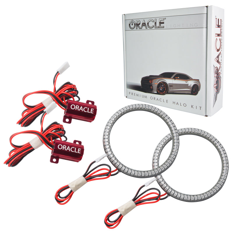 Oracle Jeep Wrangler JK 07-18 LED Waterproof Fog Light Kit - White - DTX Performance