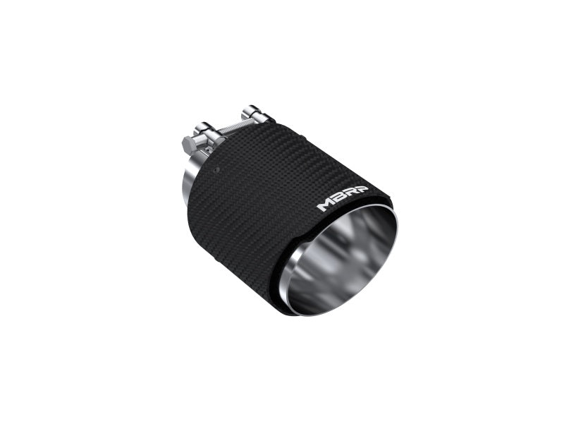 MBRP Universal Carbon Fiber Dual Wall Tip 4.5in OD/3in Inlet/6.13in L - DTX Performance