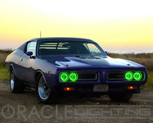 Load image into Gallery viewer, Oracle Pre-Installed Lights 5.75 IN. Sealed Beam - Green Halo - DTX Performance