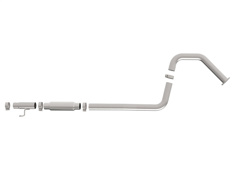 aFe Takeda 3in 304 Stainless Steel Mid-Pipe 17-18 Hyundai Elantra Sport I4 1.6L (t) - DTX Performance