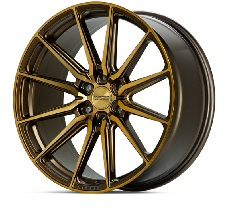 Vossen HF6-1 20x9.5 / 6x139.7 / ET15 / Deep Face / 106.1 - Tinted Matte Bronze Wheel - DTX Performance