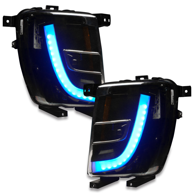 ORACLE Lighting 16-21 Tesla Model X Dynamic ColorSHIFT Headlight & Fog Light DRL Upgrade Kit - DTX Performance