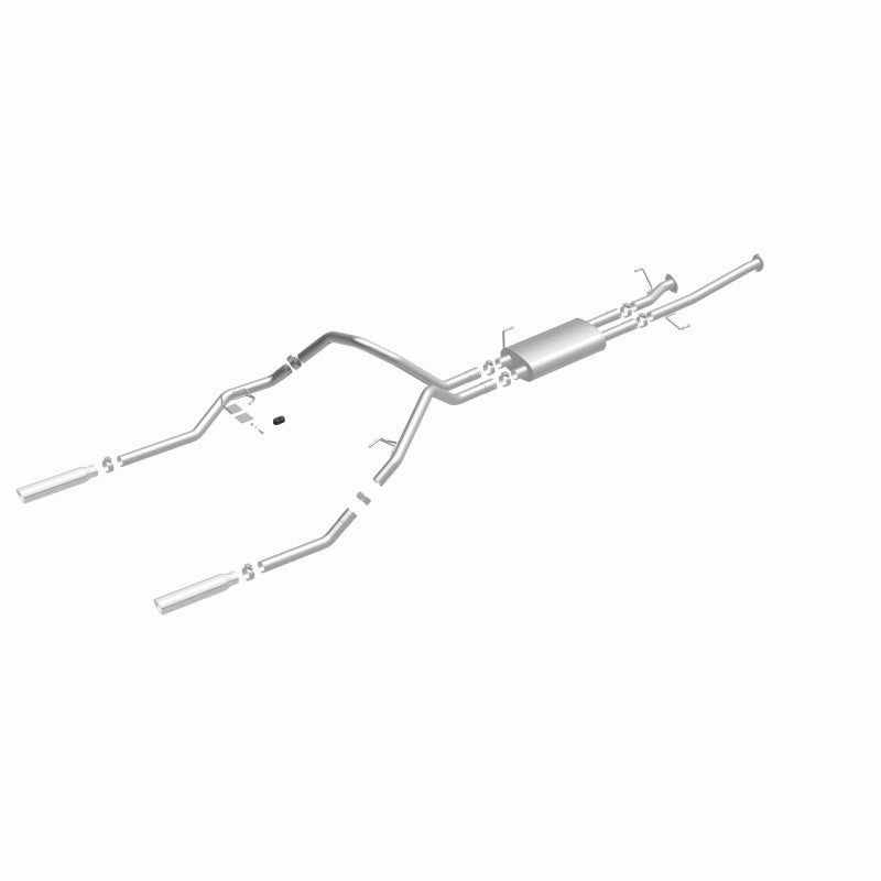 MagnaFlow 14 Toyota Tundra V8 4.6L/5.7L Stainless Cat Back Exhaust Dual Split Rear Exit - DTX Performance