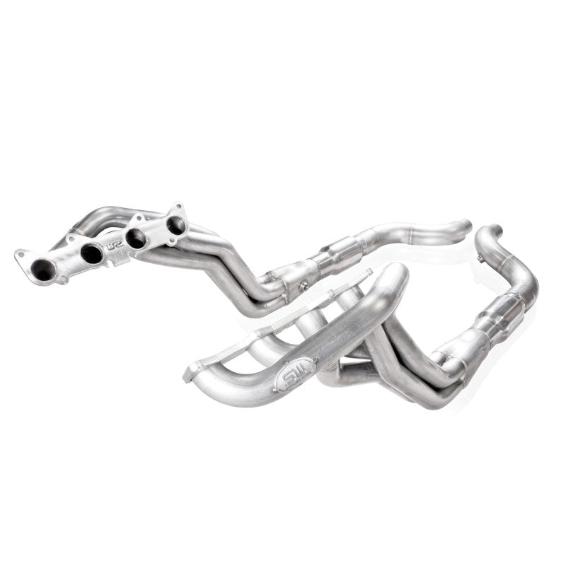 Stainless Works 2015-16 Mustang GT Headers 1-7/8in Primaries 3in High-Flow Cats Factory Connection - DTX Performance