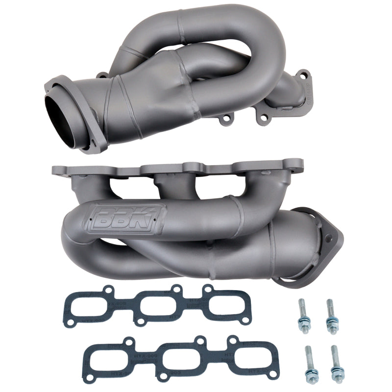 BBK 11-15 Mustang 3.7 V6 Shorty Tuned Length Exhaust Headers - 1-5/8 Titanium Ceramic - DTX Performance