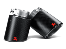 Load image into Gallery viewer, Akrapovic 09-12 Volkswagen Golf GTD (VI) Tail Pipe Set (Carbon) - DTX Performance