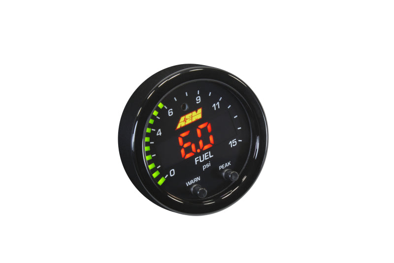 AEM X-Series Pressure 0-15psi Gauge Kit - DTX Performance