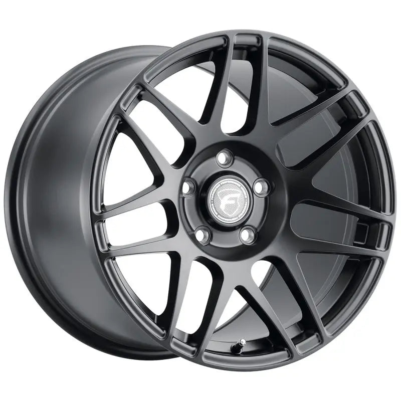 Forgestar F14 Drag 18x8.0 / 5x120 BP / ET15 / 5.125in BS Satin Black Wheel - DTX Performance