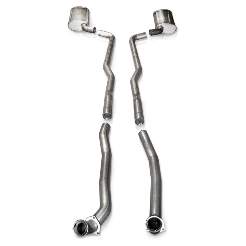 Stainless Works 1964-67 Corvette Exhaust SB 2-1/2in Factory Connect - DTX Performance