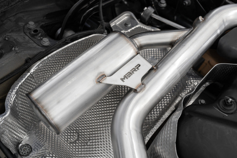 MBRP 2022 Volkswagen Golf GTI MK8 T304 SS 3in Cat-Back Exhaust 2.5in Dual Split Rear w/ SS Tips - DTX Performance