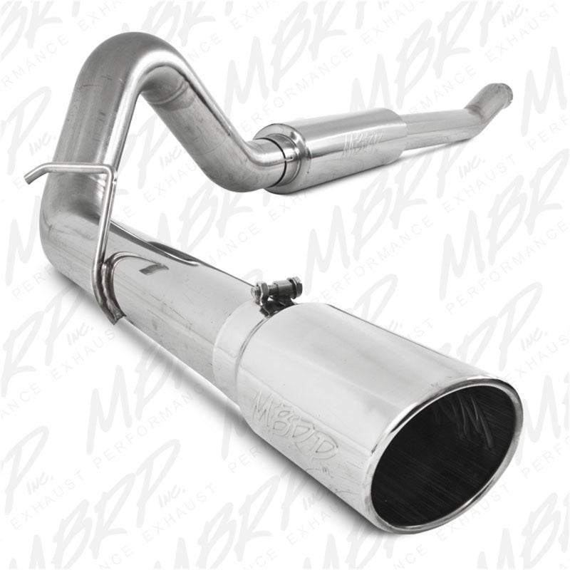 MBRP 2003-2007 Ford F-250/350 6.0L EC/CC Turbo Back Single Side (Stock Cat) - DTX Performance