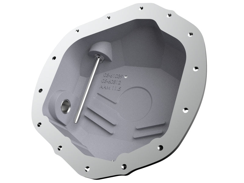 aFe Street Series Rear Differential Cover Black w/ Machined Fins 19-20 Ram 2500/3500 - DTX Performance