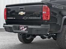 Load image into Gallery viewer, aFe Mach Force-XP Exhaust 3in CB SS 15-17 GM Colorado/Canyon 2.5L/3.6L Side Exit w/ Black Tip - DTX Performance