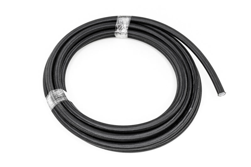 DeatschWerks 8AN Black Nylon Braided PTFE Hose 20 Feet - DTX Performance