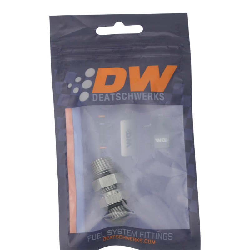 DeatschWerks 6AN ORB Male to 6AN ORB Male Swivel Adapter - Anodized DW Titanium - DTX Performance