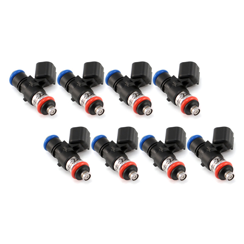 Injector Dynamics 1340cc Injectors- 34mm Length-No Adapt Top(14mm O-Ring)/15mm Low O-Ring(Set of 8) - DTX Performance