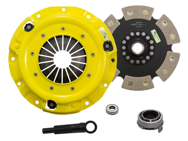 ACT 1991 Mazda Miata HD/Race Rigid 6 Pad Clutch Kit - DTX Performance