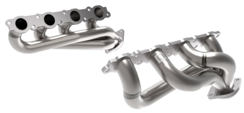 aFe Twisted Steel 1-7/8in 304 SS Headers 20-21 Ford F-250/F-350 V8-7.3L - DTX Performance